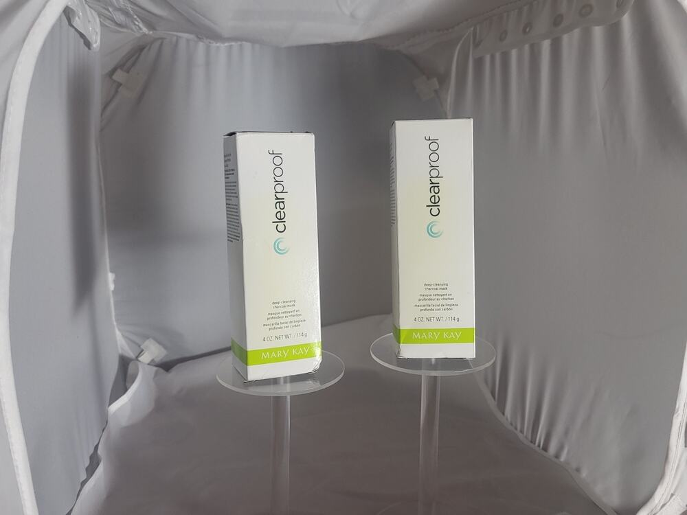 2x Mary Kay ClearProof Deep Cleansing Charcoal Mask
